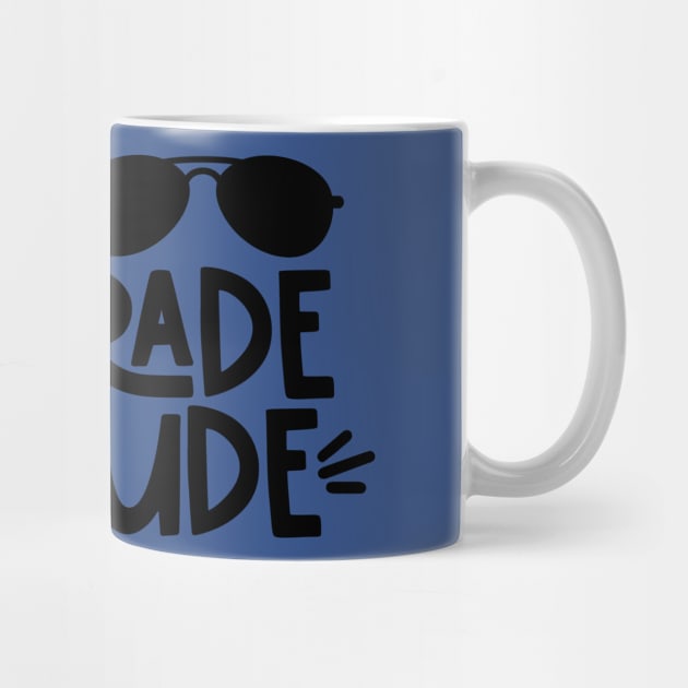 4th Grade Dude Cool Funny Kids School Back to School by ThreadSupreme